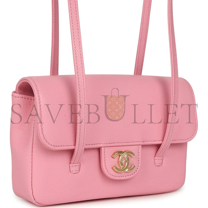 CHANEL MINI CLUTCH WITH LEATHER STRAP AP5068 (17*11.5*5cm) 